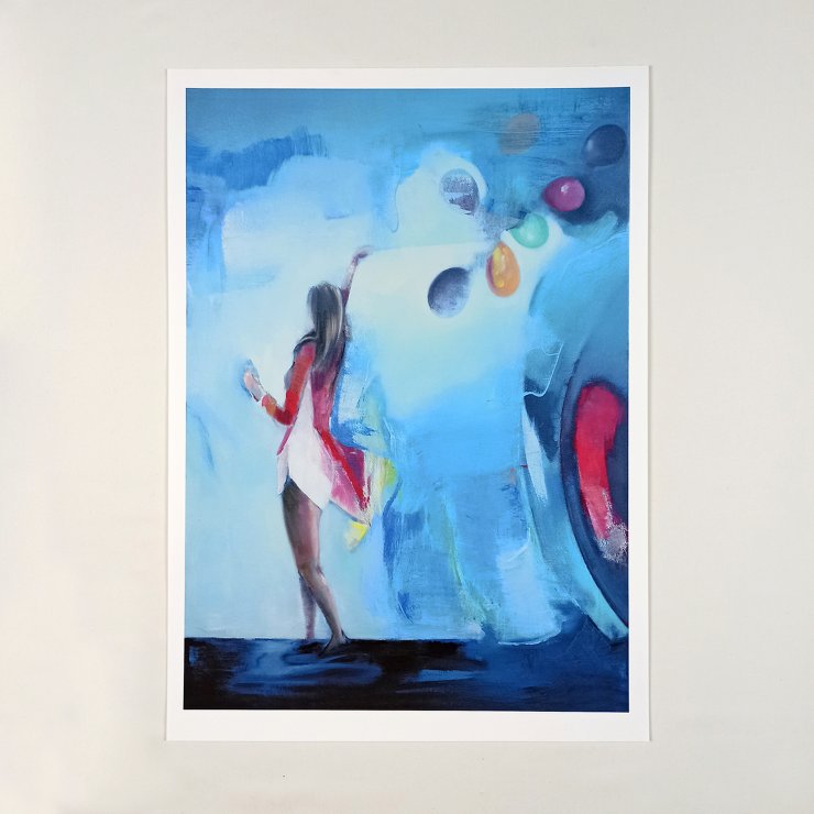 posters-prints, giclee-print, aesthetic, figurative, bodies, nature, blue, green, white, ink, paper, posters, Buy original high quality art. Paintings, drawings, limited edition prints & posters by talented artists.