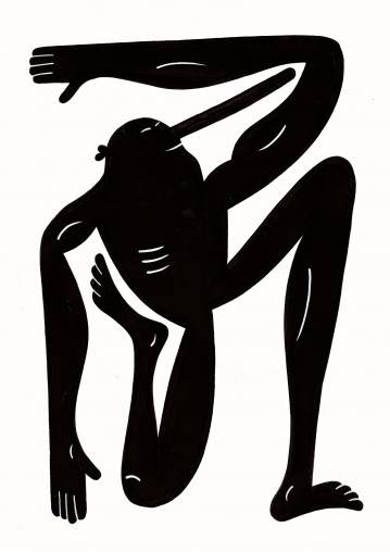 Custom Yoga Illustrations (Minimalist, Color, Black/White
