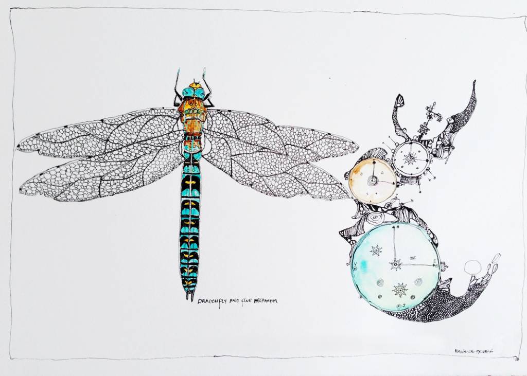 Dragonfly and fine mechanism | Beauton Art Gallery